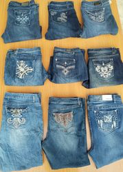 Oversize denim bootcut (LJ-23)