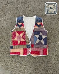 Upcycled Quilted Vest