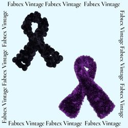 (FV-705) Y2K Fur Party Scarf - Muffler