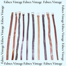 (FV-700) Y2K Mix Leather Belts