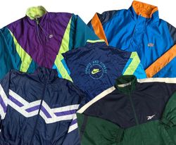 Vintage branded 90s windbreakers