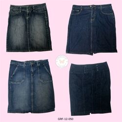 Saia Midi de Denim – Perfeita para Looks Casuais e..