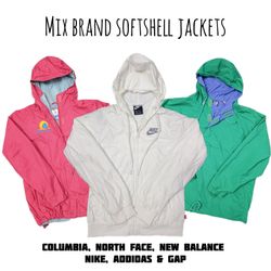 Jaquetas Shell de Marca Mista – Roupas para Ativid..