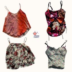 Y2K Pastel Fairycore Floral Cami Tops | Soft Girl ..