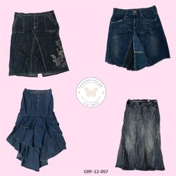 Saia de Jeans Clássica – Estilo Diário Atemporal (..
