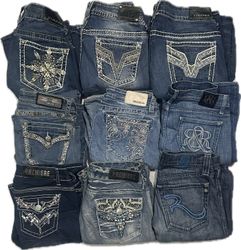 VIGOSS AND OTHER MIX BRANDS JEANS (MD 1454)