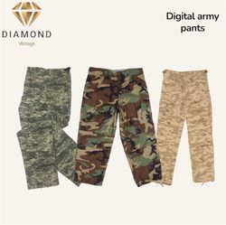 Digital army pants (DV -12-131)
