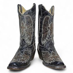 SA#355 Bottes de cowboy vintage • Ariat, Justin, L..