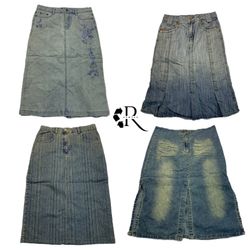 Y2K London Night Midi Skirts RW-1312