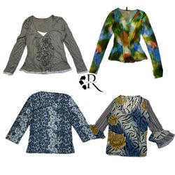Y2K Cool Girl Printed Full Sleeve Tops RW-1309
