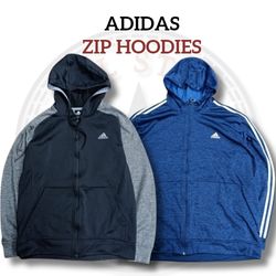 Adidas Zip Hoodies