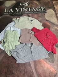 Mix brand polo -Lacoste button up shirts