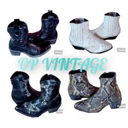 Op vintage 116  Premium Quiltiy Ankle Boots