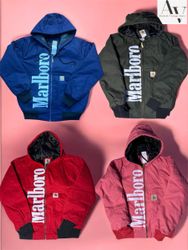 Carhartt rework style mixed colourMarlboro hoodie