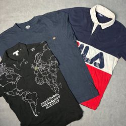 T-shirts polo de marque mixte | Levi’s / Lacoste /..