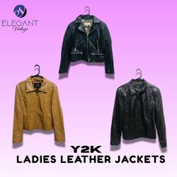 Y2K Ladies Leather Jackets - EV1454