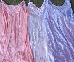 Y2K long silk Nighties 10Pcs (3539)