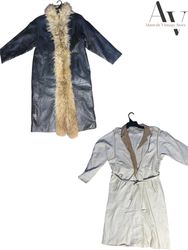 Beautiful leather trench coats