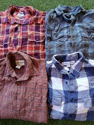 Branded flannel shirt 9Pcs (3579)