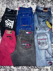 Y2k ヒップホップ ジーンズ パンツ