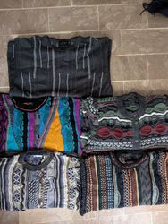 Coogi style sweater