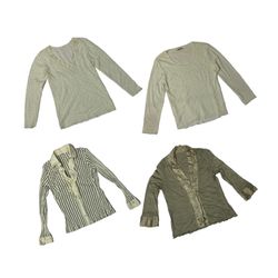 Y2K Soft Ivory Full Sleeve Tops