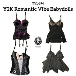 Y2K Romantic Vibe Babydolls (TVL-194)
