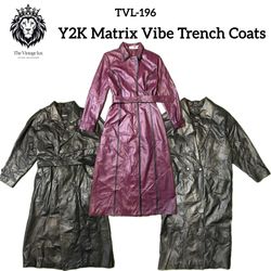 Y2K Metrix Vibe Trench Coats (TVL-196)