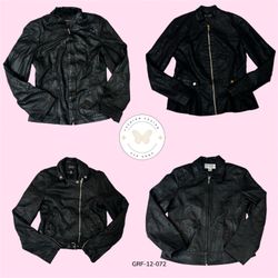 Modern Biker-Style Leather Jacket – Elegant & Prac..