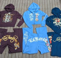 Ed Hardy Tracksuit Set