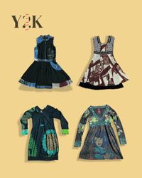Y2K Patchwork Dress Bundle (Yv-507)