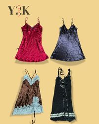 Y2K Vault silk slip Dress Collection (Yv-509)