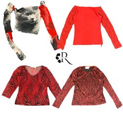 Y2K Love Story Printed Full Sleeve Tops RW-1316