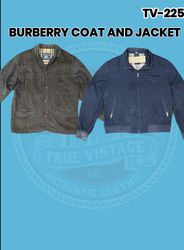 Burberry Coat and Jacket Tv/225