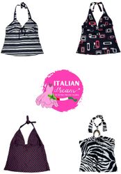 Y2K Halter Neck Sporty Tops