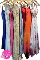 Y2K Shimmer and Beaded Party Dresses