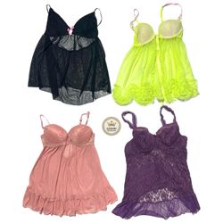 Y2K Robes de Nuit Multicolores AT158