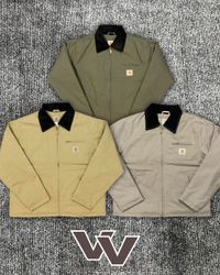 Carhartt reworked style mix colour Detroit jackets..
