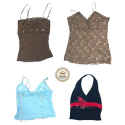 Y2K Tropical Tops AT 161