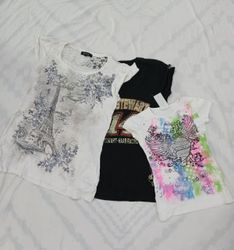 CRZ0945 Vintage Baby Tees