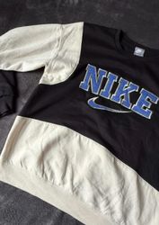 Felpa in stile Nike rework