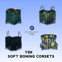 Y2K Soft Boning Corsets - EV1478