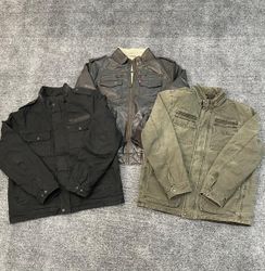 Vintage levi’s jackets mix (10/12)