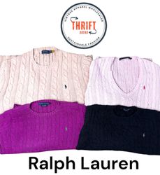 T2288 Ralph Lauren Cable Knit Sweaters