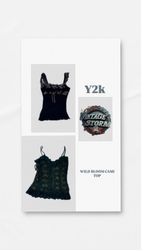 Y2K Wild Bloom Cami Tops