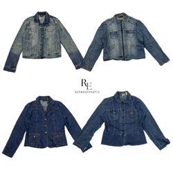 Jaquetas de Denim Y2K NYC IT Girl RE-2597
