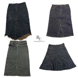 Jupes midi Y2K NYC IT Girl RE-2598