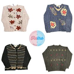 Pack de pulls Vintage Statement Cottagecore pour l..