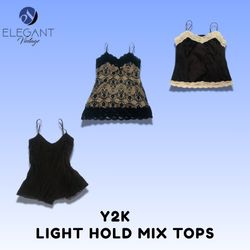 Y2K Light Hold Mix Tops - EV1505