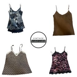 Y2K Lace Cami Slip Bundle – Fairy Grunge & Soft Gi..